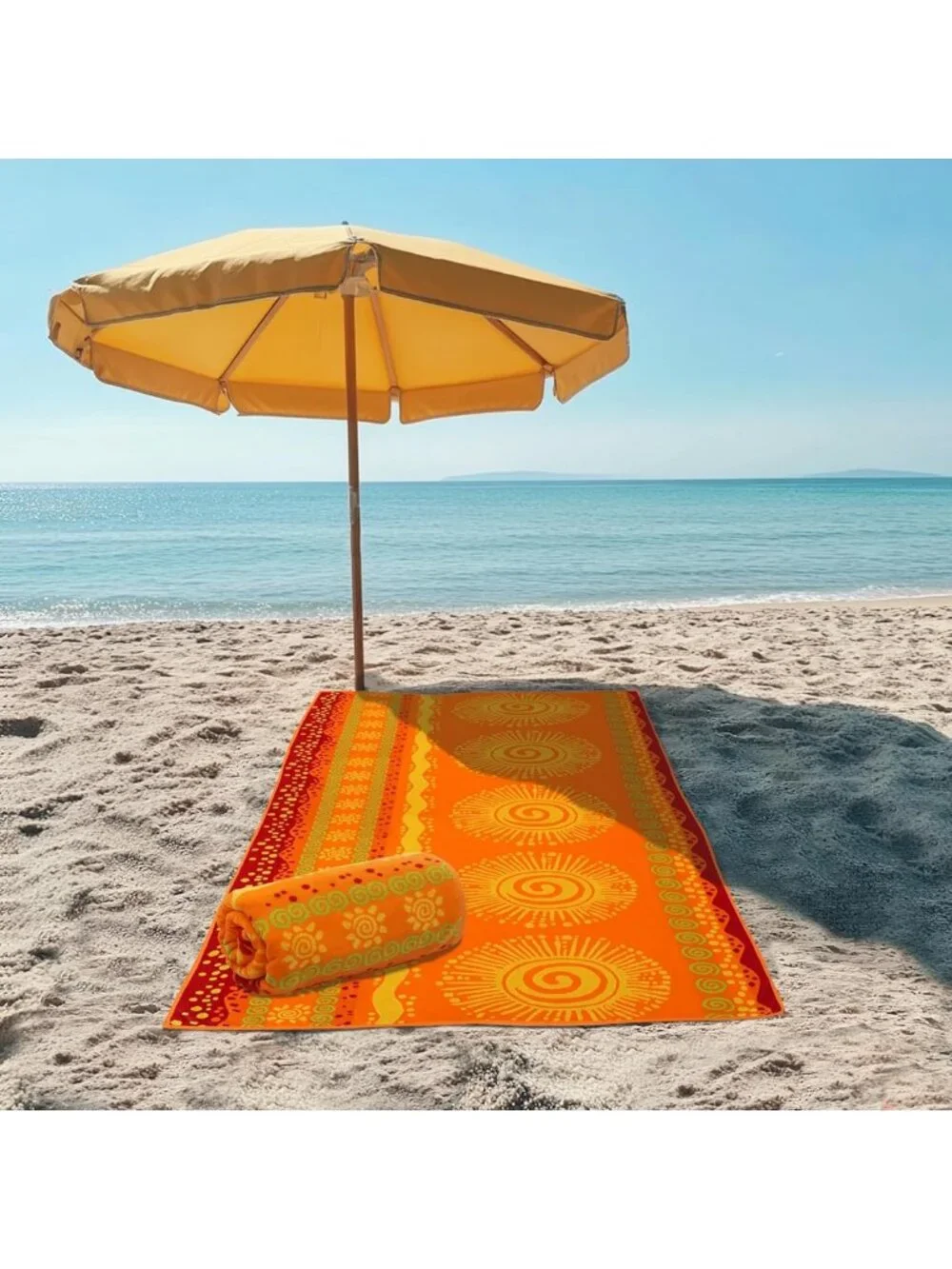 Oversized XXL Beach Towels 2 Pack - Extra Large 7ft Soft Cotton Blanket